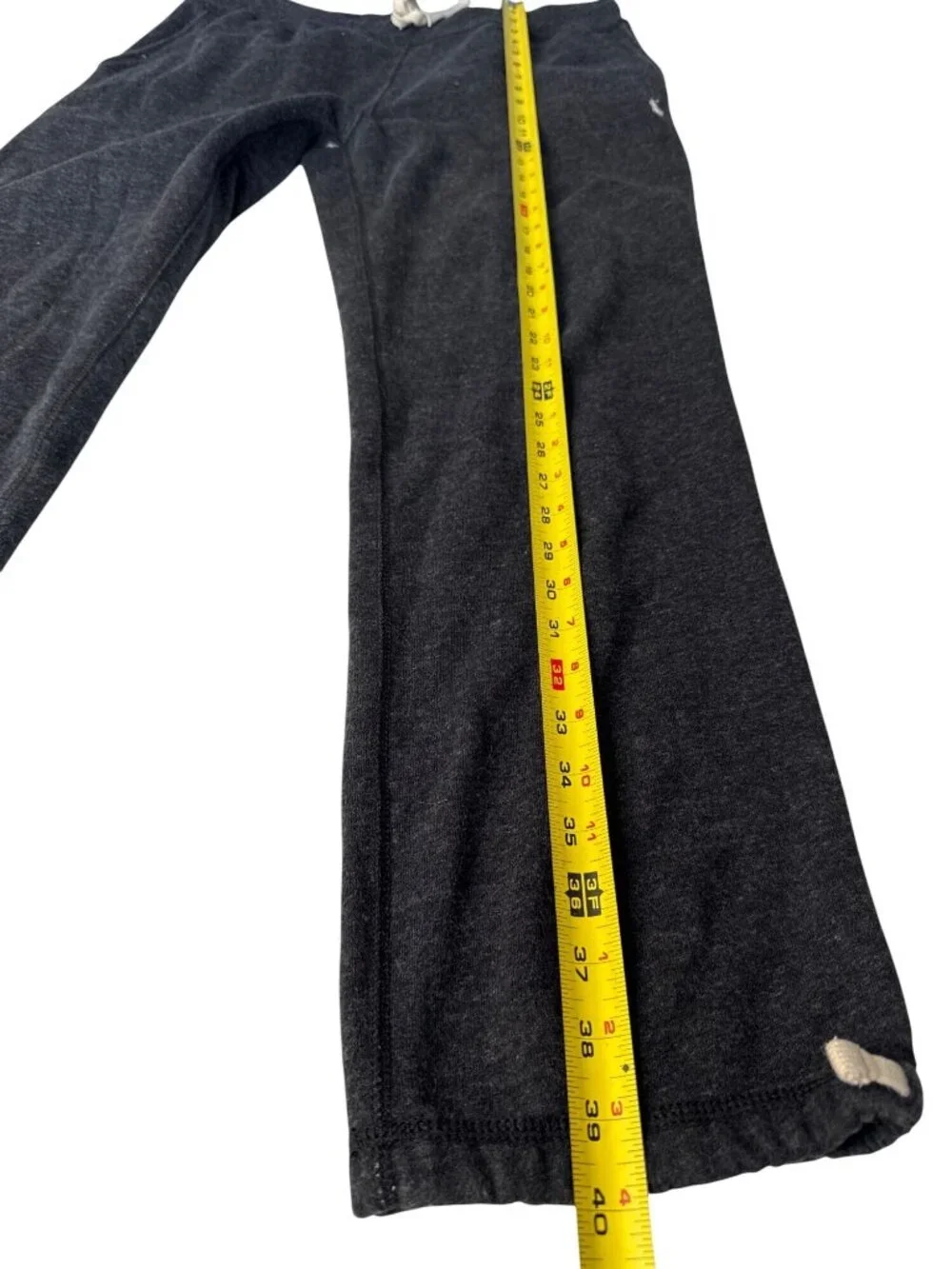 Polo Ralph Lauren Mens Charcoal Gray Lounge Pants Drawstring Waist L